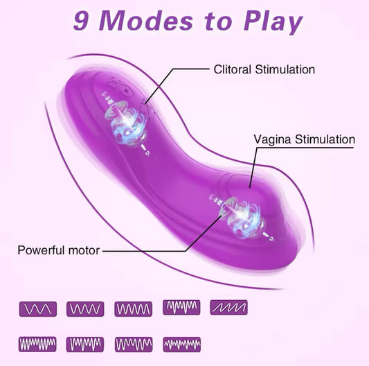 Auflegevibrator mit APP Steuerung Klitoris Vibrator USB Aufladung Sexspielzeug