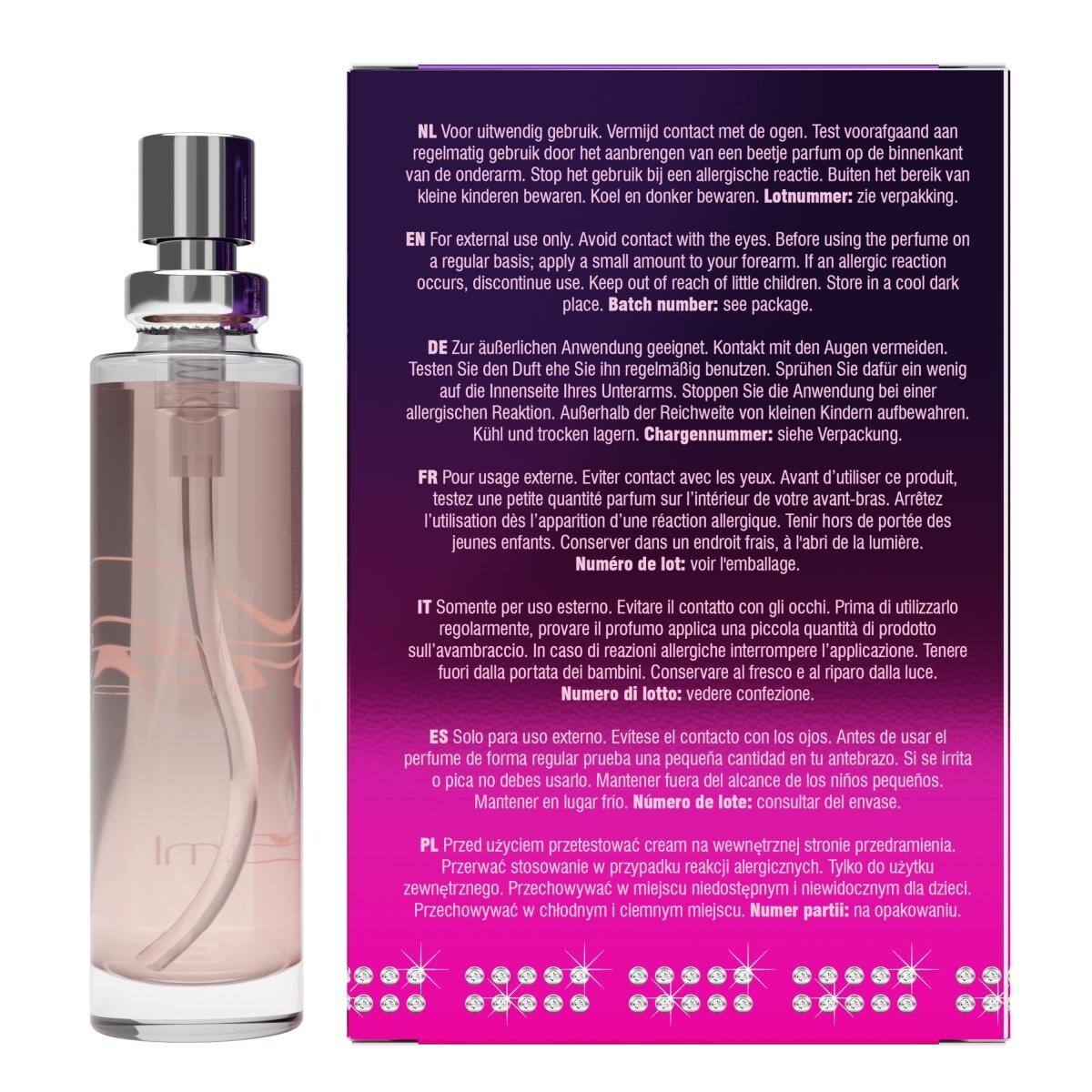Damenparfüm Pherofem Eau De Toilette Pheromone Aphrodisiaka Sex Lust Süß Blumig