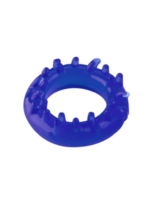 3er Set Penisring Silikon Cockring für starke Erektionen mit Noppen & Rippen