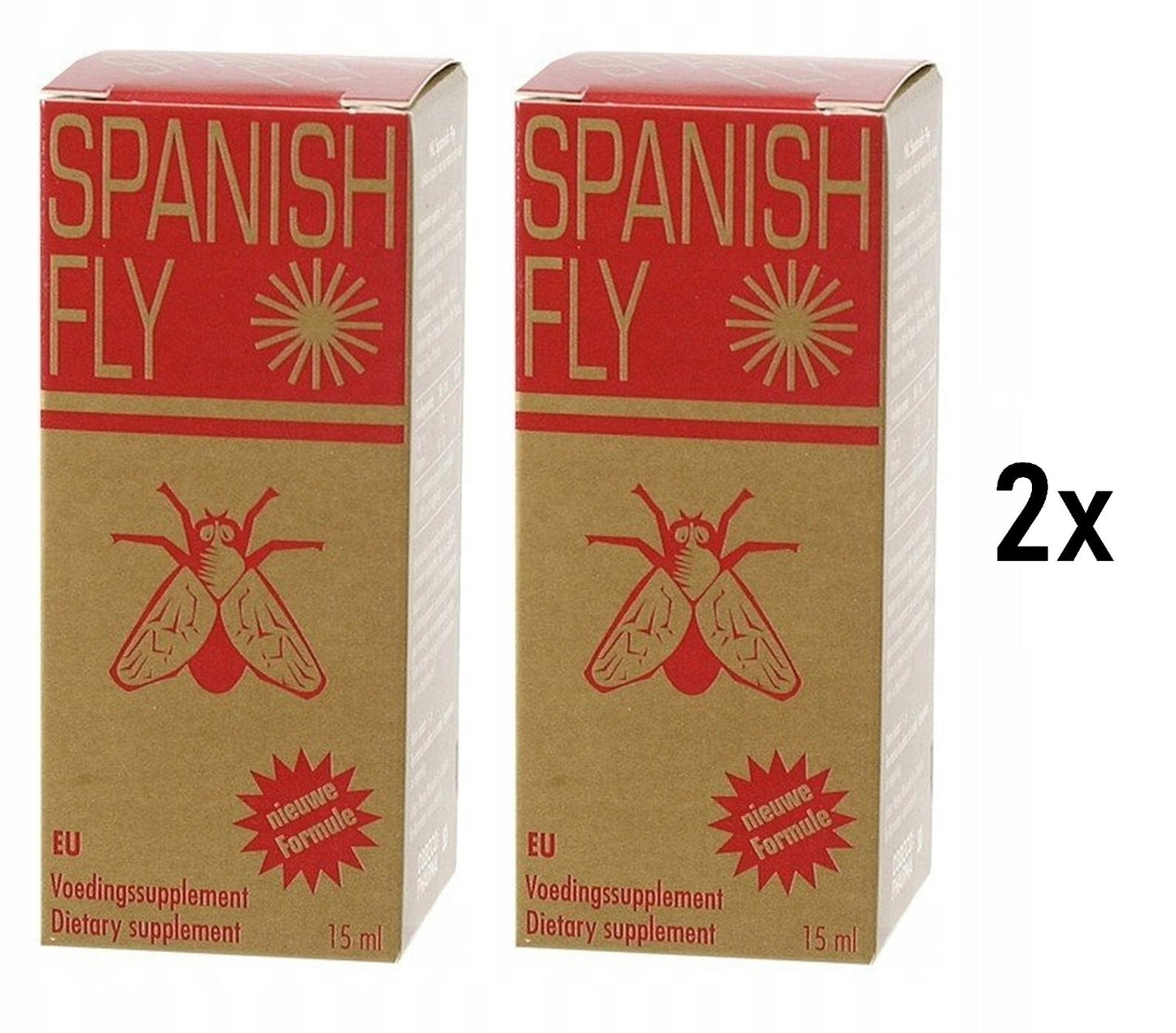 Spanische Fliege Liebestropfen Aphrodisiaka für Frau & Mann Spanish Fly Gold
