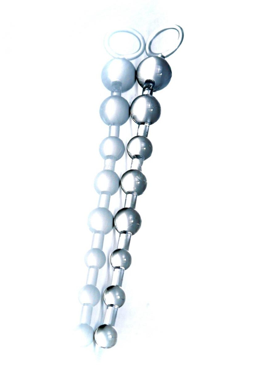 Anal Beads Transparent Analkugelstrang Anal Plug Sexspielzeug Lang Dildo Sex