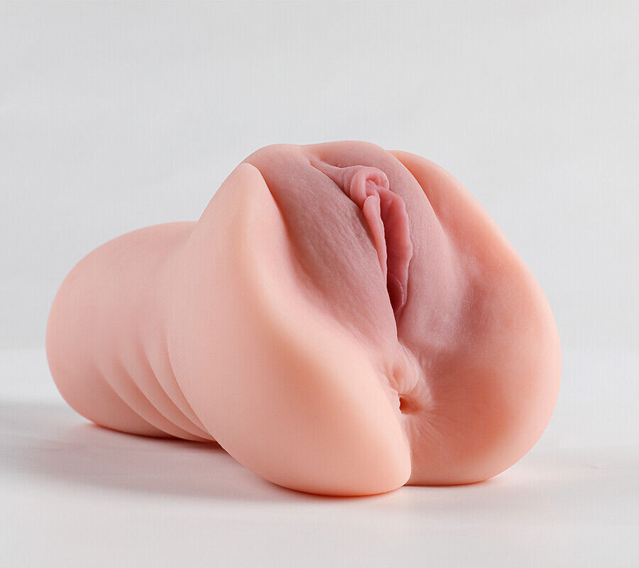 2in1 Masturbator Taschenmuschi Vaginal Anal Sexspielzeug Toy Realistisch TPE