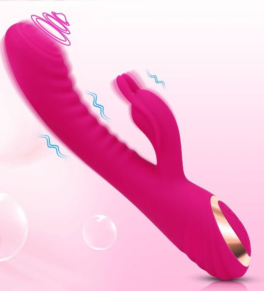 Vibrator für Frauen Sexspielzeug Klitoris Vagina 2 in 1 Flatternd 25 Funktionen