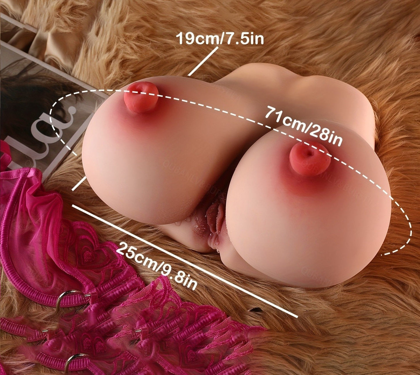 Masturbator Taschenmuschi Sexpuppe Vagina Brüste Sexspielzeug Männer Realistisch