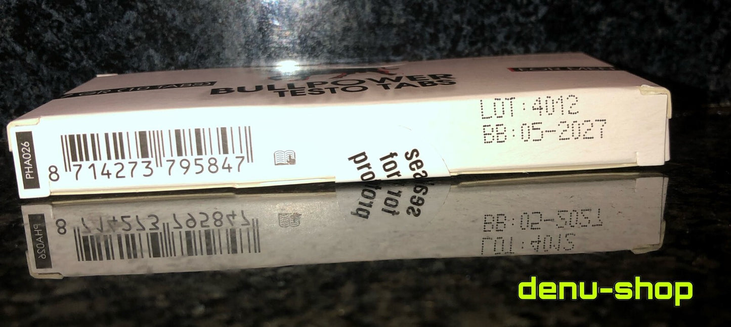 20 x Blaue Pillen Herbal 🔥 Bull Power für erwachsene Männer 🔥 Testo Tabs Selen