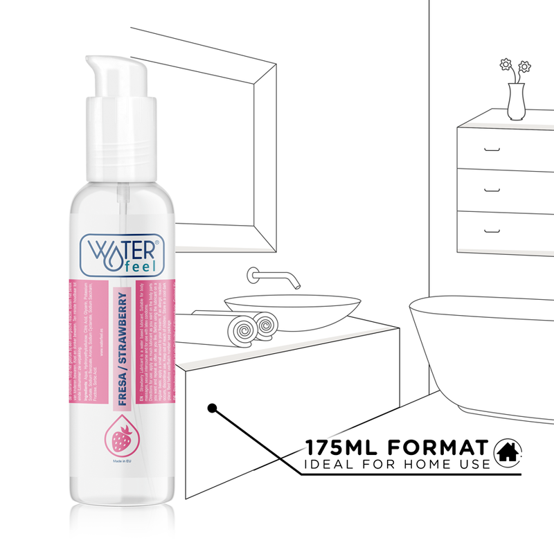 3in1 Gleitmittel Massage Oral Erdbeer Essbar Gel Wasserbasis Kondomverträglich