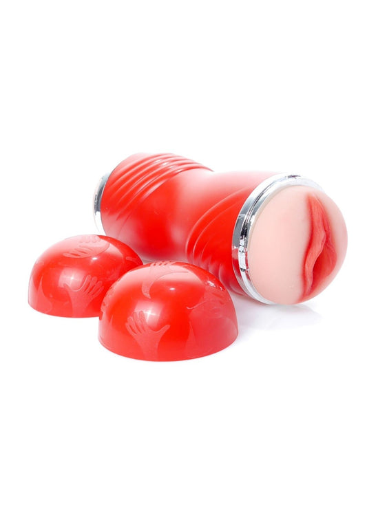 Taschenmuschi Masturbator 2in1 Vaginal Anal Sexspielzeug Toy Realistisch TPE