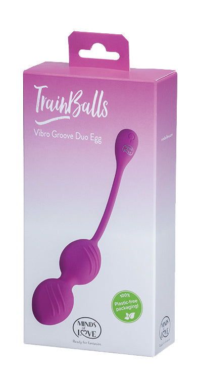 Beckenbodentrainer TrainBalls Vibro Duo Pink Beckenbodenkugel