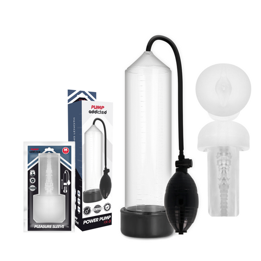 PUMP ADDICTED - RX3 TRANSPARENT MIT LUSTIGESHÜLLE