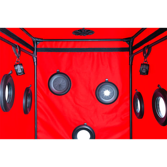 SECRET DOME - KINK CLUB CABIN SCANDALE SCHWARZ & ROT