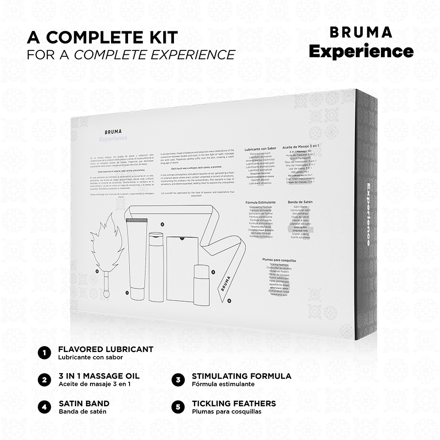 BRUMA XPERIENCE – VIBRO-ORGASMIC PINA COLADA SWEET TEMPTATION KIT