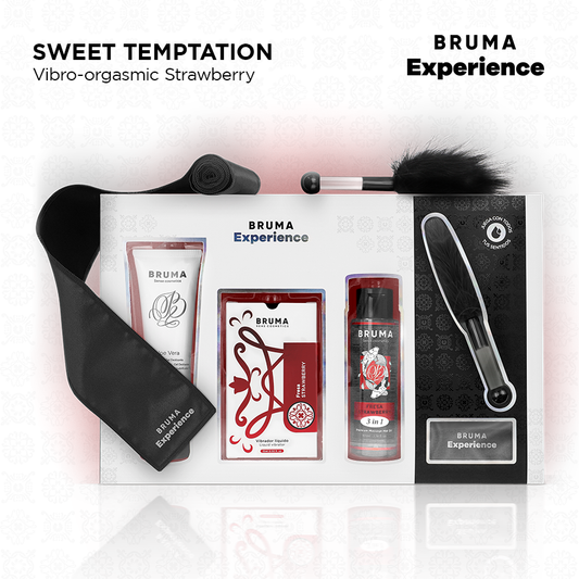 BRUMA XPERIENCE - SÜSSE ERDBEERE VIBRO-ORGASMISCHES VERSUCHUNGSSET