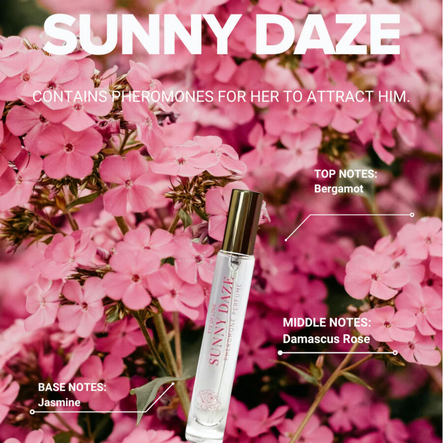 EYE OF LOVE - BLOOM SATIVA-PARFUM FÜR WEIBLICHE PERSONEN SUNNY DAZE 30 ML