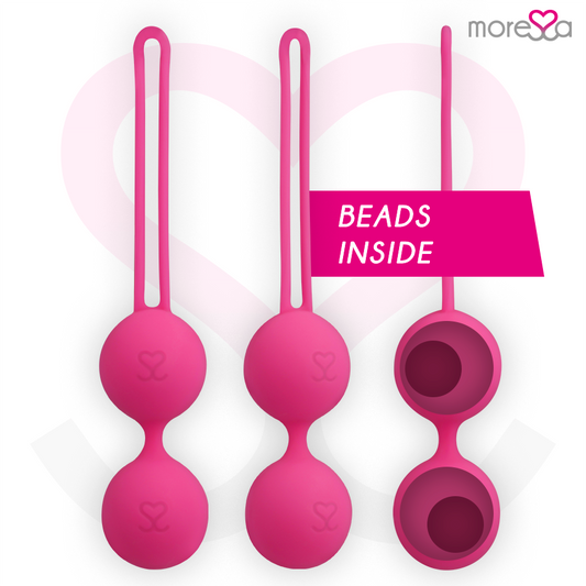 MORESSA - OSIAN TWO PREMIUM SILIKON ROSA BECKENBODENTRAINER