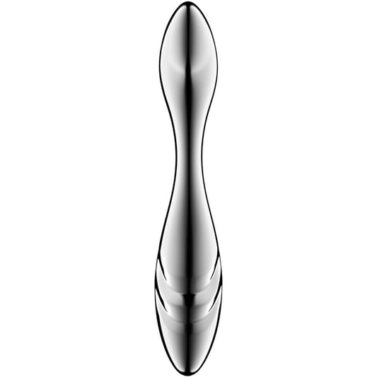 SATISFYER - PURE GRAVITY 3 EDELSTAHL DOPPELENDELLER DILDO