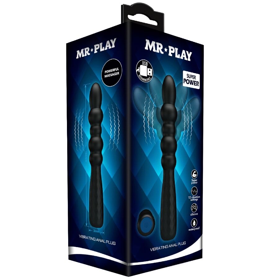 MR PLAY - FLEXIBLER VIBRIERENDER ANALPLUG