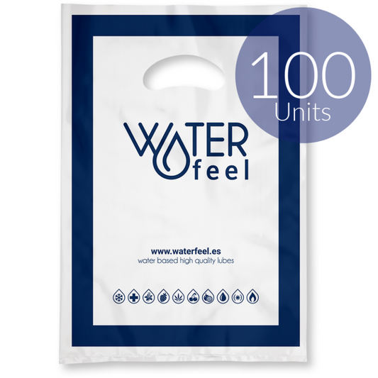 WATERFEEL - 100 KLEINE PLASTIKBEUTEL 25 X 35 CM