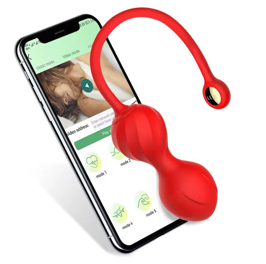 Beckenbodentrainer mit App-Steuerung – Medizinisches Silikon für Kegeltraining