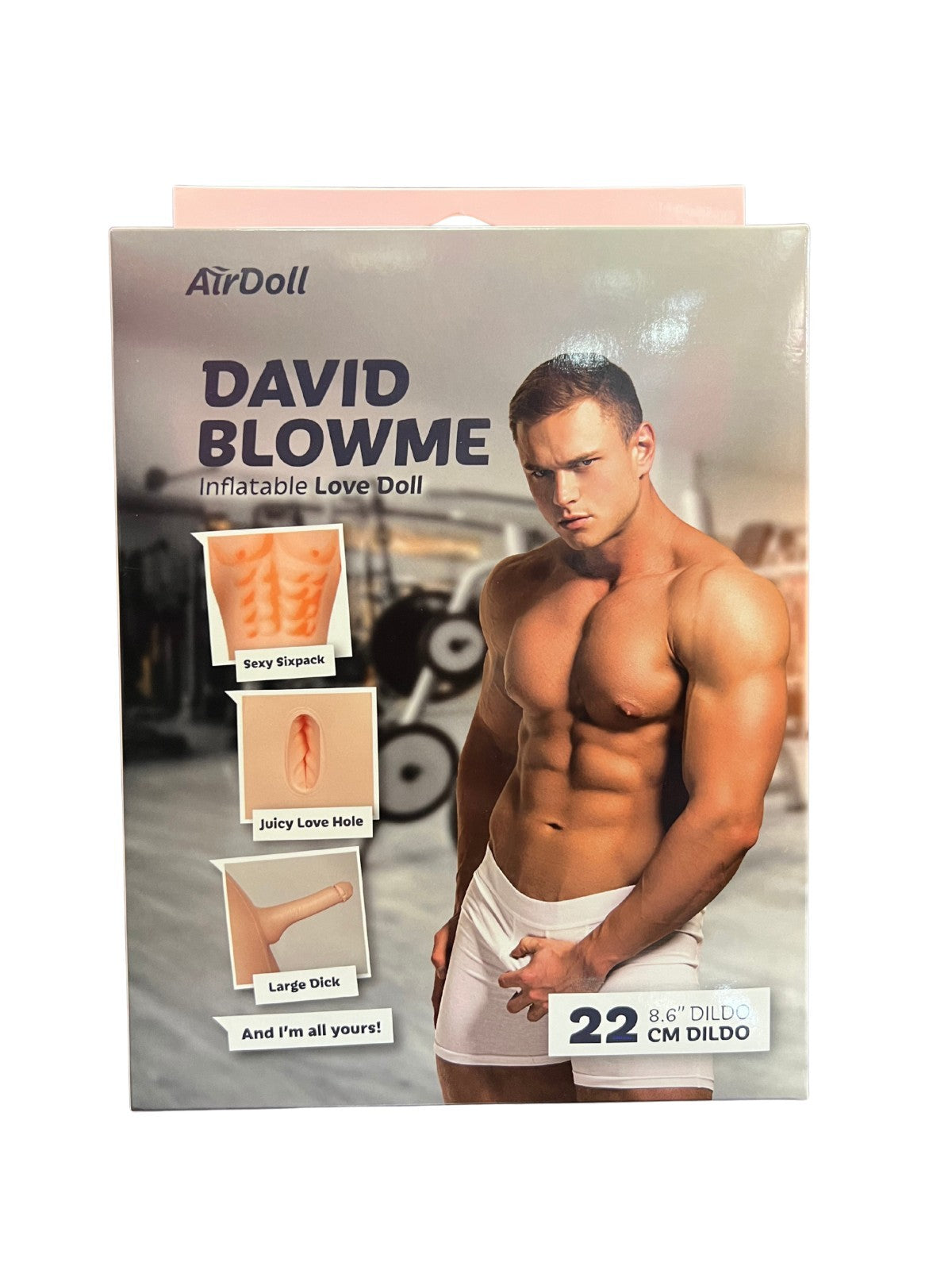 Sex Puppe David Blowm aufblasbare Gay Puppe 165cm Sexspielzeug Gummi Puppe