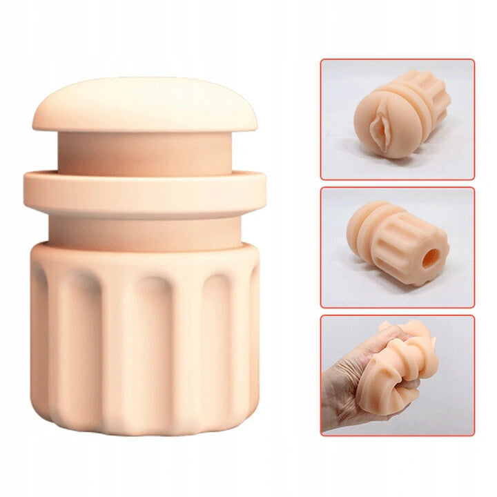 Elektrischer Masturbator für Männer Taschenmuschi Sexspielzeug Elektrisch Vagina