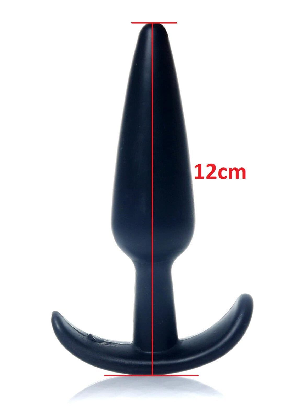 Anal Plug 12cm Lang Anal Stöpsel Dildo T-Plug Analplug Weich Sexspielzeug TPE