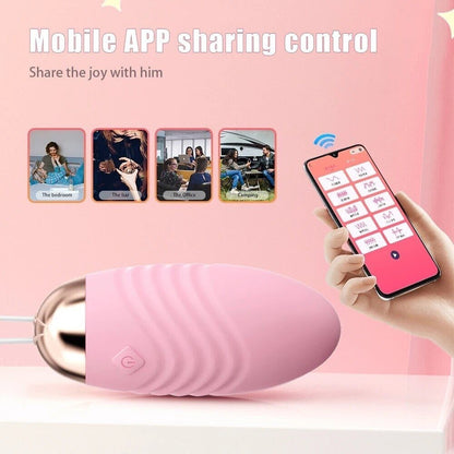Vibrator Vibro Ei mit App Steuerung Sexspielzeug Vibration Frauen 10 Funktionen