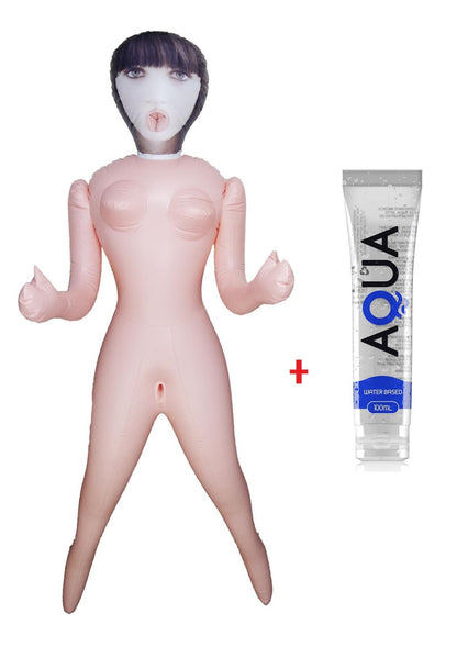 Sexpuppe Krystyna 155cm aufblasbare Puppe Love Doll 3 Öffnungen Sexspielzeug