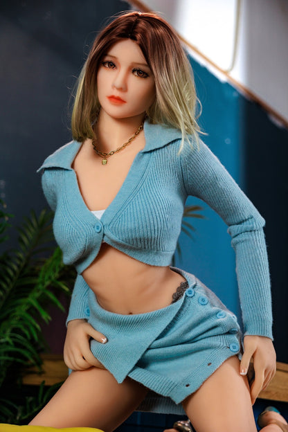 Sex Puppe Masturbator Real Doll Taschenmuschi Vagina Anal Sexspielzeug Toy 158cm