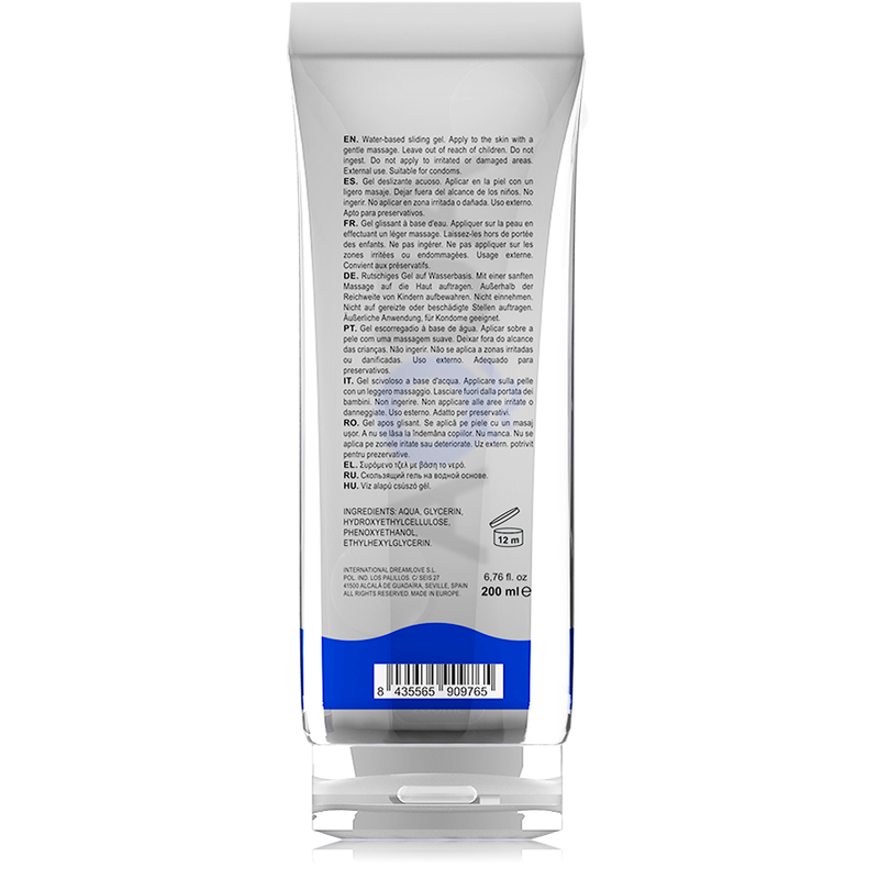 Gleitmittel Gleitcreme Gleitgel AQUA Quality Wasserbasis 200ml ohne Kleben Lube
