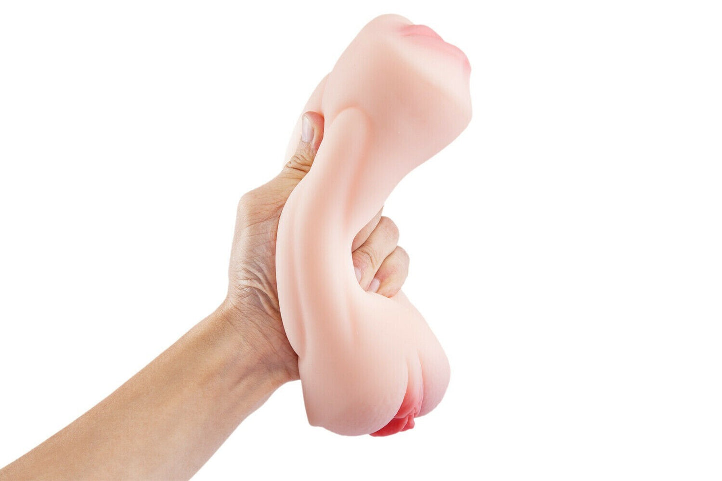 Taschenmuschi Masturbator 18cm Vagina & Mund Sexspielzeug für Männer Realistisch
