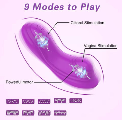 Auflegevibrator mit APP Steuerung Klitoris Vibrator USB Aufladung Sexspielzeug
