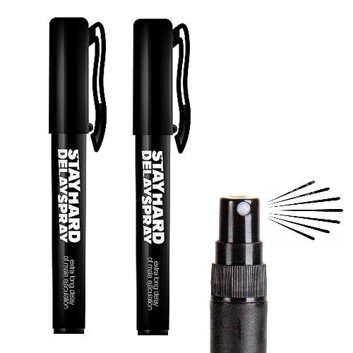 2x Stay Hard Delay Spray Verzögerungsspray Ejakulation Potenz Längere Erektionen