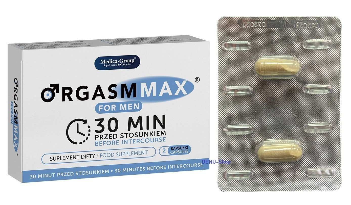 2 x Pillen Herbal 🔥 Orgasmmax für Männer 🔥 Maca L-Arginin Koffein