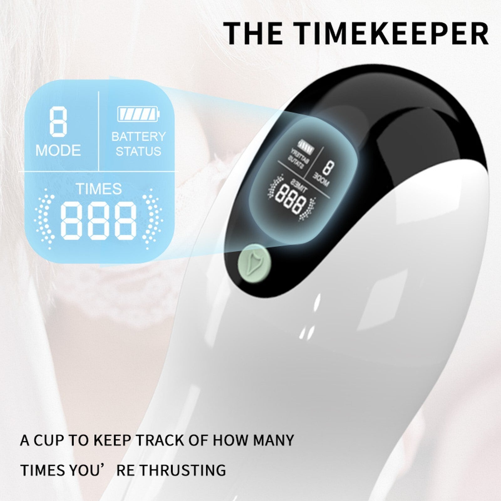 Automatischer Masturbator Taschenmuschi Sexspielzeug für Männer + Kopfhörer Easy