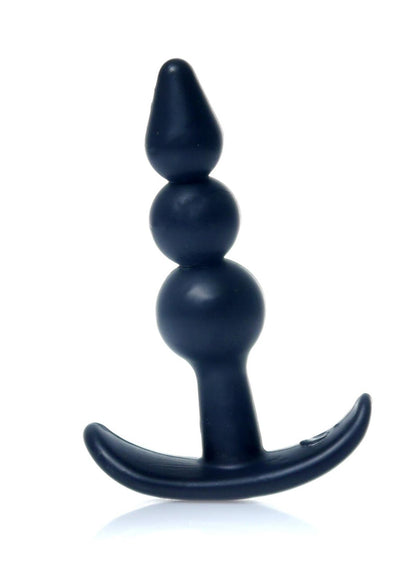 Analplug gerippt 9,5cm Lang Anal Stöpsel Dildo T-Plug Weich Sexspielzeug TPE