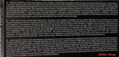 10x Blaue Pillen Herbal 🔥 Stud Dark Horse für Männer 🔥 Selen L-Arginin Ginseng