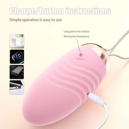 Vibrator Vibro Ei mit App Steuerung Vibration Frauen 10 Funktionen Sexspielzeug