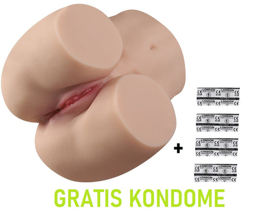 Sex Puppe Masturbator Vagina Anal Sexspielzeug für Männer Taschenmuschi 3,5KG