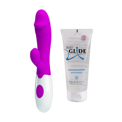 Pretty Love Hasenvibrator 30 Funktionen Sexspielzeug Dildo gerippte Spitze Anal