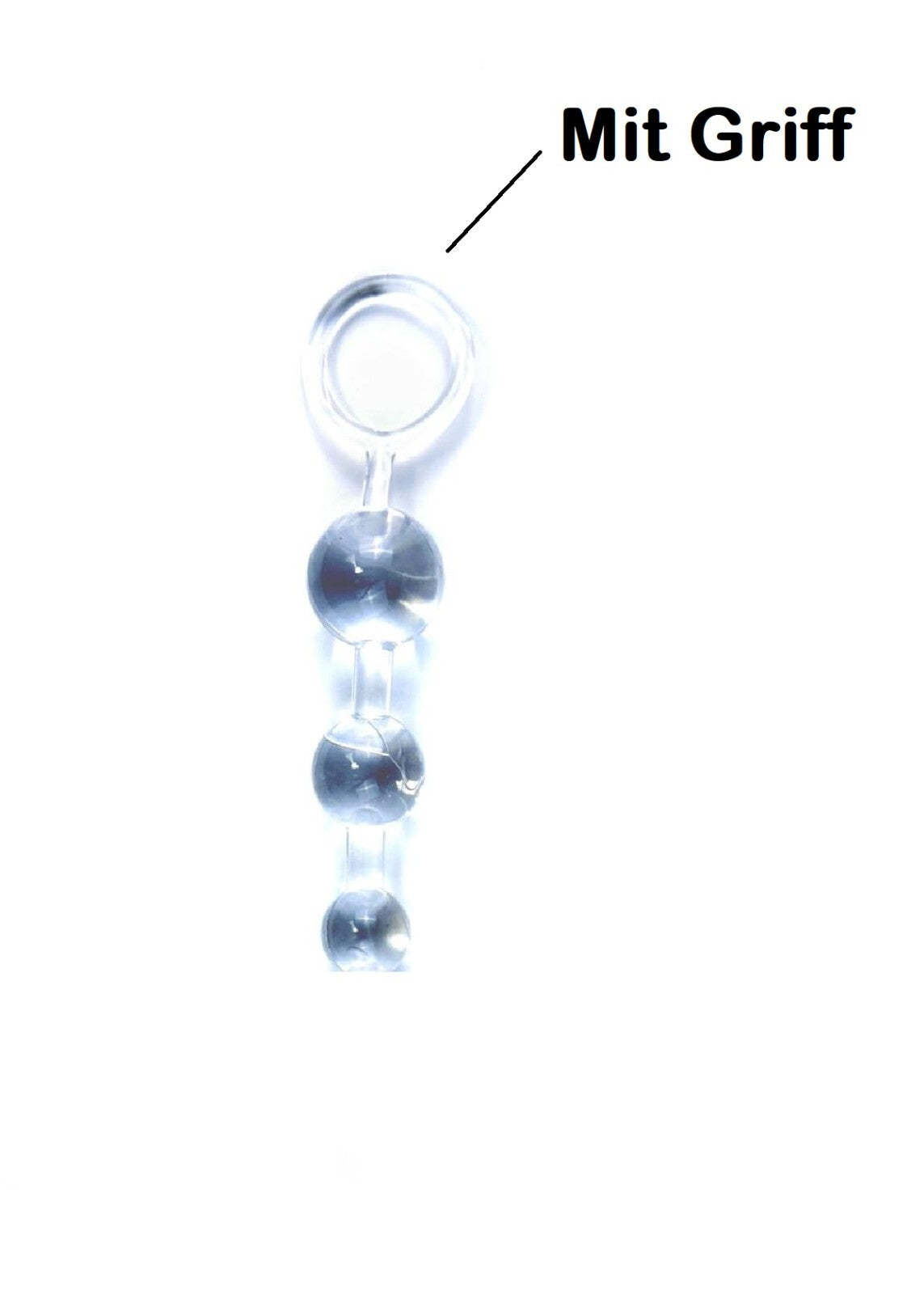 Anal Beads Transparent Analkugelstrang Anal Plug Sexspielzeug Lang Dildo Sex