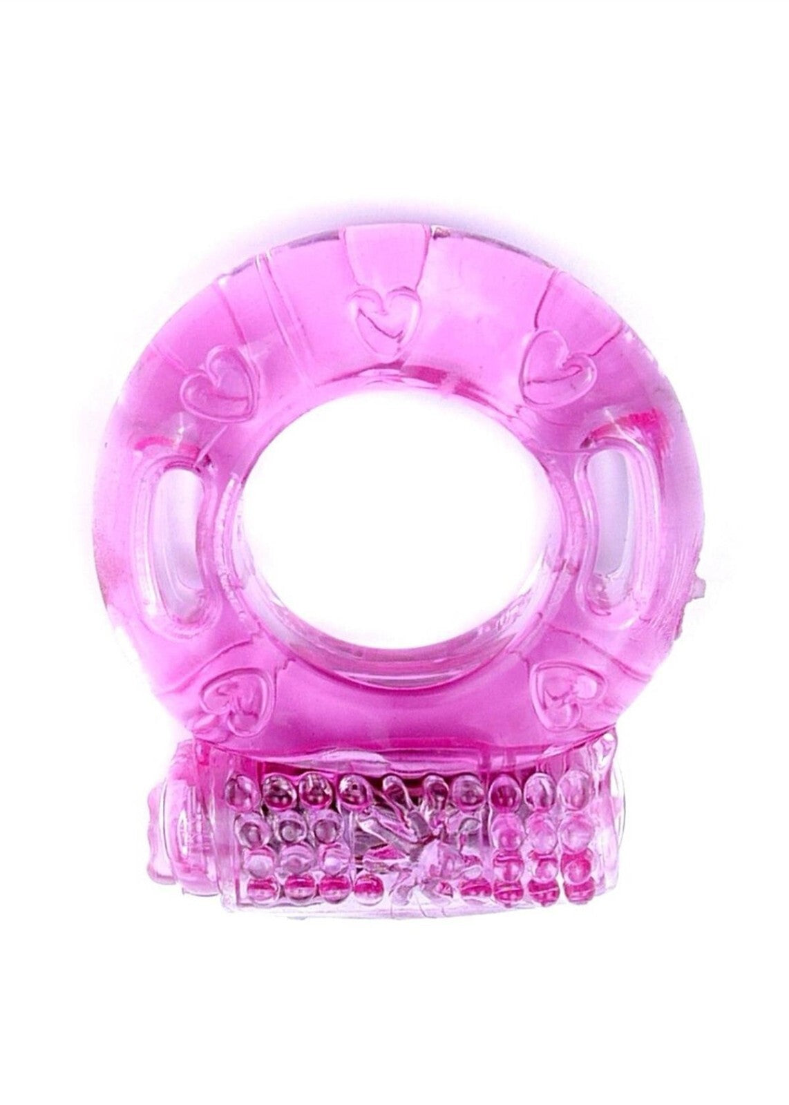 Penis Ring Silikon Cockring für starke Erektion mit Vibration Inkl. Batterien
