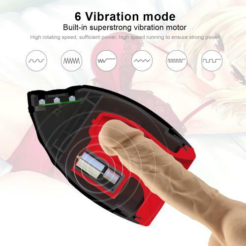 Masturbator Taschenmuschi Sexspielzeug Elektrisch Selbsterwärmend 6-Modes