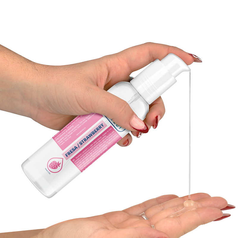 3in1 Gleitmittel Massage Oral Erdbeer Essbar Gel Wasserbasis Kondomverträglich