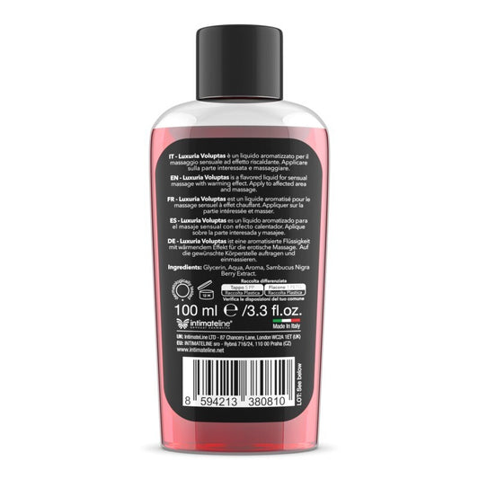 Gleitmittel Massage Oral Kirsche Essbar Gel Wasserbasis Wärmend LuxuriA