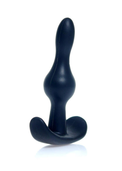 Anal Plug in Schwarz 9cm Lang Anal Stöpsel Dildo T-Plug Weich Sexspielzeug TPE