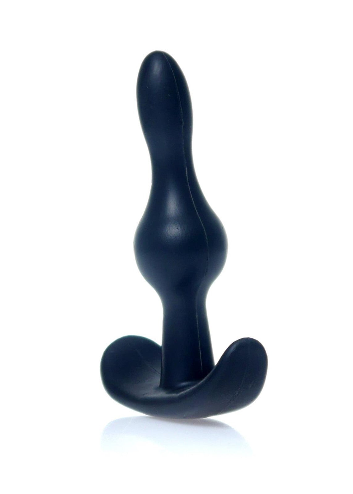 Anal Plug in Schwarz 9cm Lang Anal Stöpsel Dildo T-Plug Weich Sexspielzeug TPE