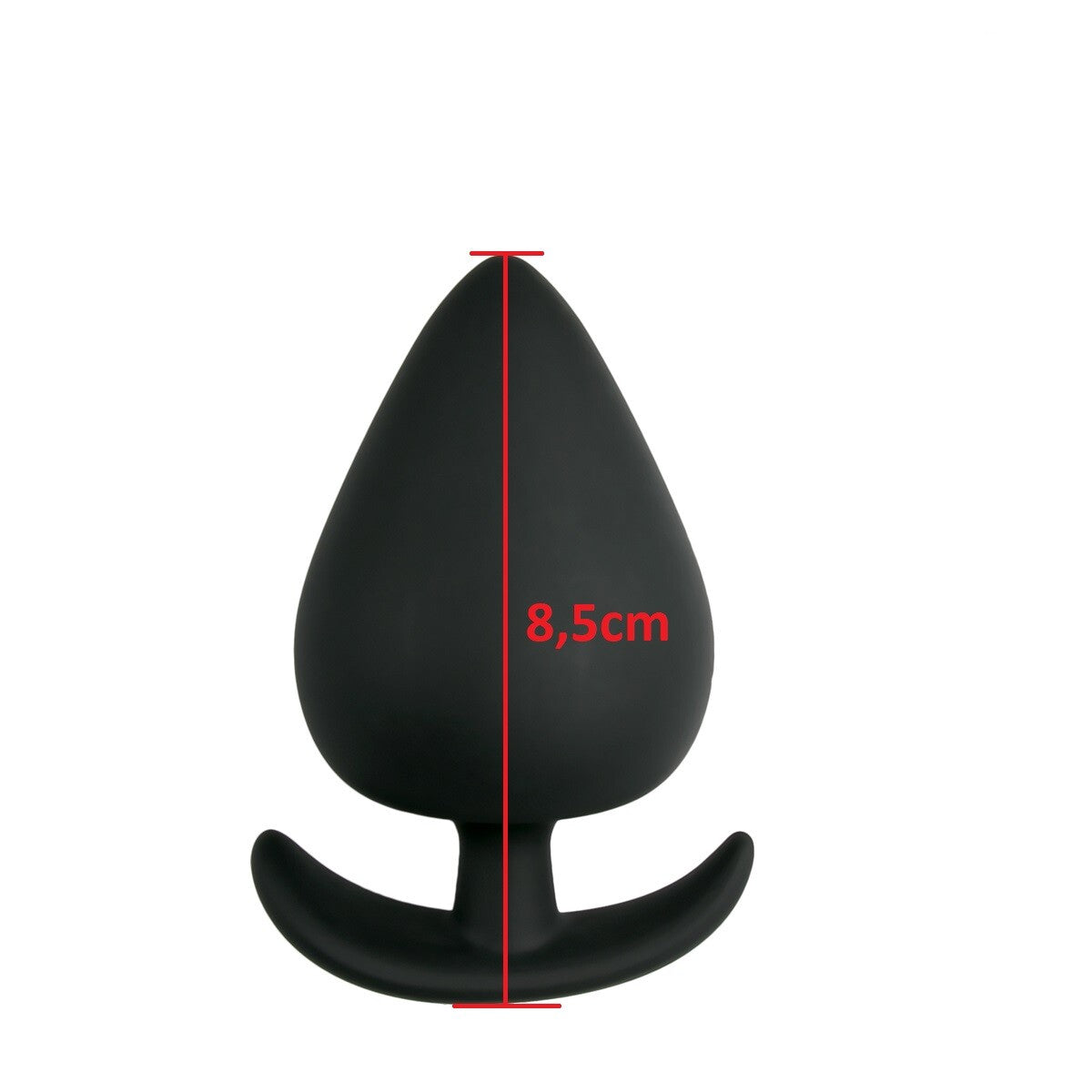 Schwarzer Anal Plug Anal Stöpsel Dildo Anker Buttplug Medium Sexspielzeug