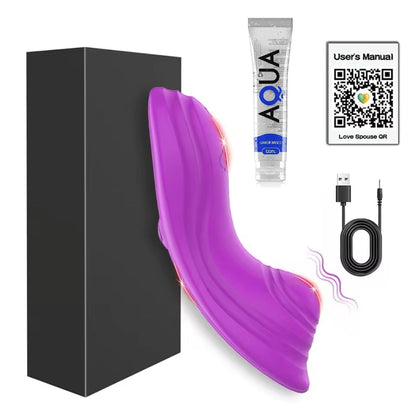 Auflegevibrator mit APP Steuerung Klitoris Vibrator USB Aufladung Sexspielzeug