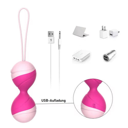 Beckenbodentrainer Vaginalkugeln 3er SET Beckenboden Trainer Liebeskugeln Frauen