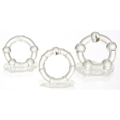 Penisring Silikon 3er Set Cockring Hodenring starke Erektionen Sexspielzeug Toy